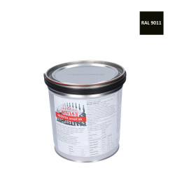 REZISTOL EMAIL VA na zinok čierna RAL9011-polomatná, 3kg REZISTOL EMAIL VA na zinok čierna RAL9011-polomatná, 3kg